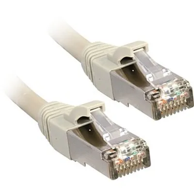Produktbild von LINDY Patchkabel Cat6A S/FTP PIMF LSZH grau 15m