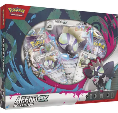 Produktbild von Pokémon Affiti-EX Kollektion - DE