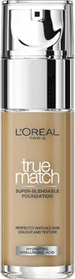 Produktbild von L’Oréal Paris Make-Up Designer Accord Parfait - 7.D/7.W Golden Amber - Foundation, Pumpenflasche, Flüssigkeit, D7, Ambre Doré, normale Haut, Natürlich
