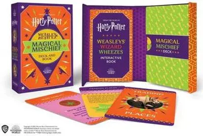 Zdjęcie produktu dla Harry Potter Weasley & Weasley Magical Mischief Deck and Book