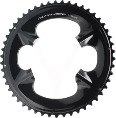 Produktbild von Shimano Dura Ace R9200 äußeres Kettenblatt Schwarz 50t Schwarz 50t