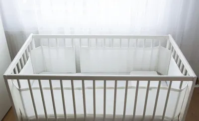 Obrázok produktu pre BabyMatex Bump Air 360 chránič postieľky ecri TDOB360-01