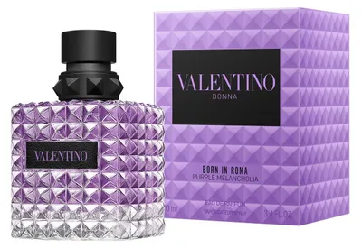 Productafbeelding van VALENTINO DONNA, geurcreatie, geïnspireerd door melancholie en violet, Eau de Parfum, 100 ml