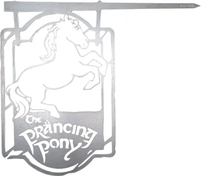 Image de Le Seigneur des Anneaux Metalbird The Prancing Pony 32 cm