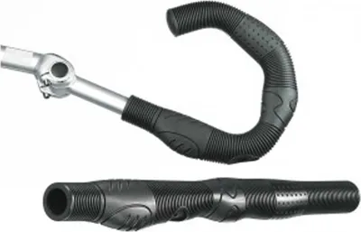 Produktbild von ergotec Lenkerbezug Ergo Vario schwarz Länge 410 mm Ø 22 mm Kraton - Griffgum...