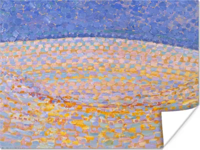 Produktbild von MuchoWow® Poster Düne III - Piet Mondrian - Alte Meister 160x120 cm - Foto Plakat
