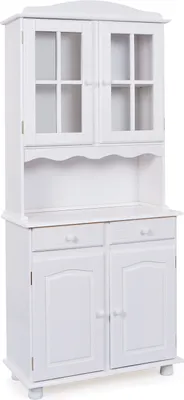Produktbild von Inter Link Buffet VALENCIA Weiß Massivholz
