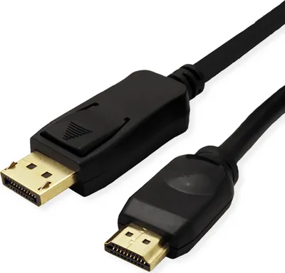 Produktbild von VALUE DisplayPort Kabel DP - UHDTV, ST/ST, schwarz, 7,5 m