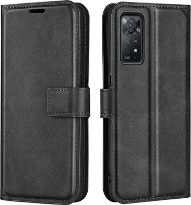 Produktbild von Xiaomi Redmi Note 11 Pro 5G Hülle - Coverup Deluxe Klapphülle - Schwarz