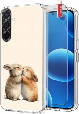 Obrázek produktu pro POUZDRO pro Samsung A56 5G VZORY | ZESÍLENÉ PRŮHLEDNÉ POUZDRO + SKLO 9H