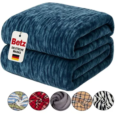 Produktbild von Betz Kuscheldecke MODENA 150x200cm Farbe blau