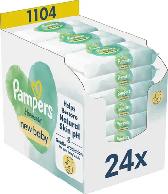 Produktbild von Procter & Gamble Feuchttücher Harmonie New Baby 24 x 46 Stk