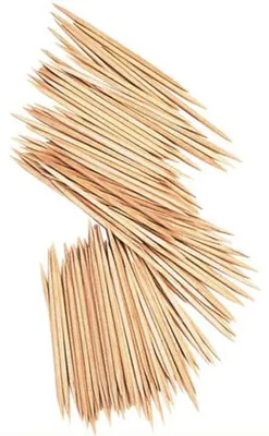 Produktbild von Zahnstocher rund 6.5cm 1 Stück Packung