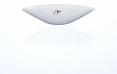 Produktbild von Porzellan Teller, Schale ELONGATE oval L. 22cm weiß länglich Sandra Rich