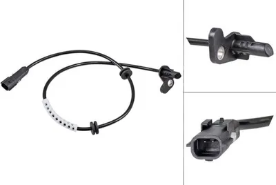 Produktbild von A.B.S. ABS Sensor Raddrehzahl Hinten Links für RENAULT Clio IV Schrägheck (BH) 32280