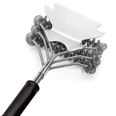 Zdjęcie produktu dla Szczotka do czyszczenia rusztu grilla, z długą rączką, grill, palenisko, ruszt