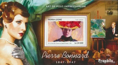 Produktbild von Briefmarken Sierra Leone 2015 Mi Block 832 (kompl. Ausg.) postfrisch Pierre Bonnard