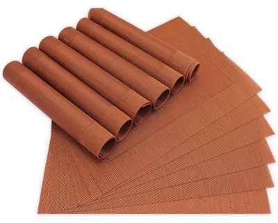 Produktbild von Tischsets BORDA 12er Set Kupferfarben als Tischuntersetzer