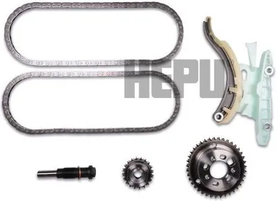 Produktbild von HEPU 21-0327 Steuerkettensatz Steuerkette für FORD MONDEO IV Turnier (BA7) Focus II Schrägheck (DA, HCP, DP) S-MAX (WA6) Focus II Kombi (DA, FFS, DS)