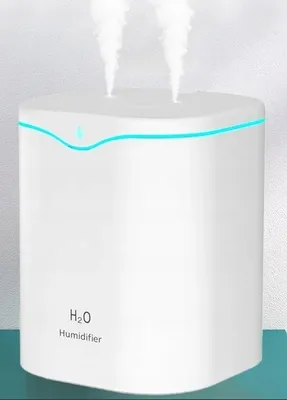Obrázok produktu pre Výkonný Zvlhčovač Vzduchu - Difuzér 2L Aromaterapeutická Lampa