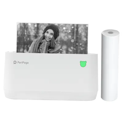 Obrázok produktu pre A9 MAX mini termotlačiareň, 203 dpi, prenosná BT bezdrôtová mobilná fototlačiareň, tlač bez atramentu, tlačiareň štítkov, podpora nálepiek, šírka papiera 107 mm/77 mm/57 mm, kompatibilná s Android iOS Windows, pre domácu kanceláriu, štúdium, cestovanie