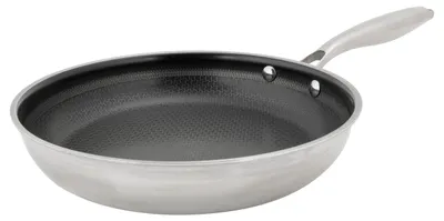 Antihaft-Pfanne 24 cm, Edelstahl, für alle Herdarten inkl. Induktion