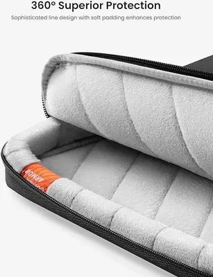 Image de Sacoche pour ordinateur portable Famanu, étanche, pour écran de 15 pouces