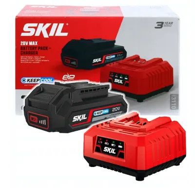Obrázok produktu pre Skil 20V SET 1 x akumulátor 3102 AA 2,5Ah + nabíjačka 3122 AA 2,4A