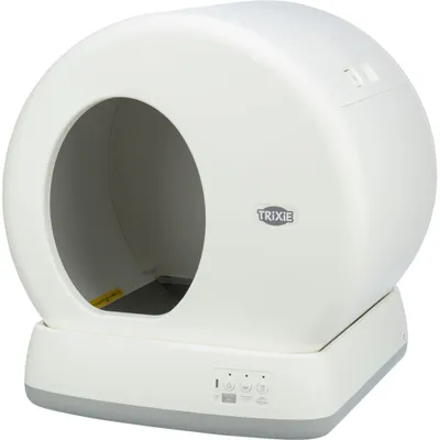 Produktbild von TRIXIE Selbstreinigende Katzentoilette - weiß - 53 × 55,5 × 52 cm