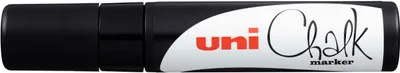 Produktbild von Uni-Ball ChalkGlass Chalk, Schwarz, Block
