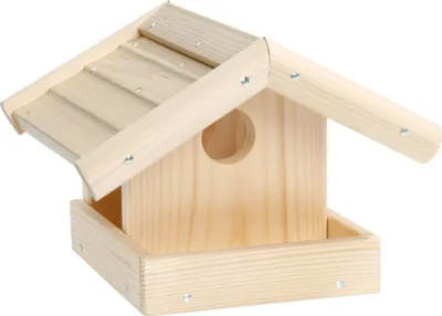 Produktbild von Betzold, Vogelhausbausatz, Bastelset, Holz, Selbstgestalten, Vögel füttern