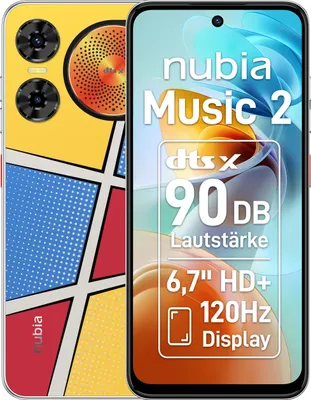 Nubia Music 2 4GB + 128GB Pop Art Smartphone