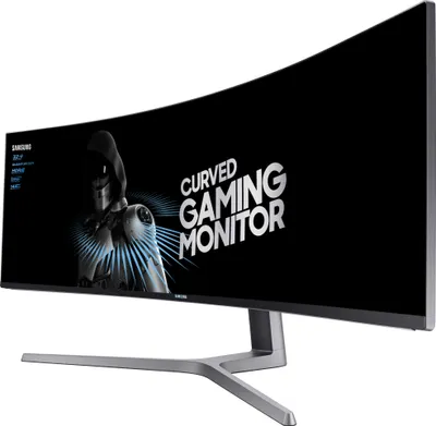 Produktbild von Samsung C49HG90DMU, 124,5 cm (49"), 3840 x 1080 Pixel, QLED, 1 ms, Schwarz