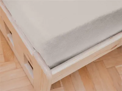 Produktbild von Kinderbettlaken Jersey Aprikose 70 x 140 cm