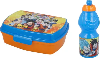 Produktbild von Anime Dragonball 2-teiliges Lunch Set - Brotdose - Trinkflasche