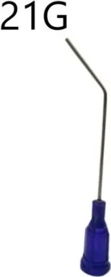 Produktbild von 10 Stück 21 G Industrielle stumpfe Spitze Dosiernadel. Präzision Applikator. Spritze Dispensin