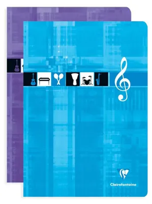 Imagen del producto de Clairefontaine 3114C, cuaderno de música Clairefontaine, formato A4, 48 páginas