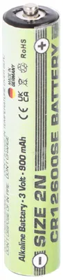 Obrázok produktu pre Náhradná batéria vhodná pre batériu Sanyo CR12600SE veľkosť 2N, FDK CR12600SE 3 V 900 mAh alkalická