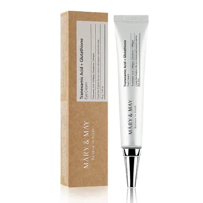 Zdjęcie produktu dla Mary&May Tranexamic Acid+ Glutathion Eye Cream 30ml Rozjaniajcy krem pod oczy