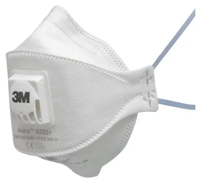 Produktbild von 3M 9322, FFP2, Weiß