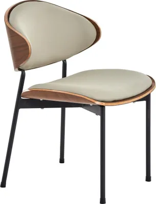Produktbild von Kondela Esszimmerstuhl Marsia - Beige / Nussbaum / Schwarz