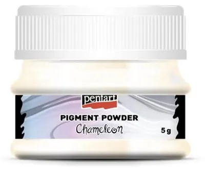 Immagine prodotto di Pigmento perlato in polvere Pentart Chameleon 5 g - White Gold