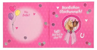Produktbild von Zahlenkarte 10. Geburtstag Depesche 11515-019 Klappkarte mit Musik 15,5x15,5 cm