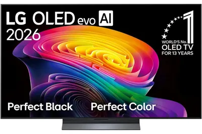 Obrázek produktu pro LG OLED evo AI OLED55C61LA, 139,7 cm (55"), 3840 x 2160 px, OLED, Smart TV, Wi-Fi, Černá