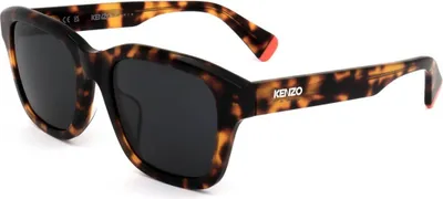 Zdjęcie produktu dla Męskie okulary przeciwsłoneczne Kenzo KZ40183F 54A RED HAVANA 53/20/145