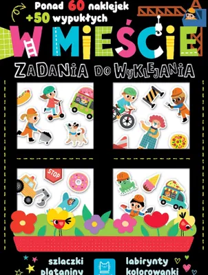 Productafbeelding van Stadsactiviteitenboek met meer dan 60 stickers