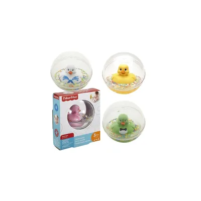 Zdjęcie produktu dla FISHER-PRICE DVH21 Piłka z kaczuszką, różne kolory
