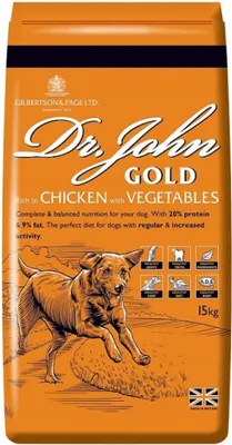 Produktbild von DR JOHN Gold Chicken - trockenfutter für Hunde - 15kg