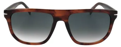 Productafbeelding van David Beckham DB 7111/S, bruin, hoornkleur, 56/17/145. Zonnebril voor heren