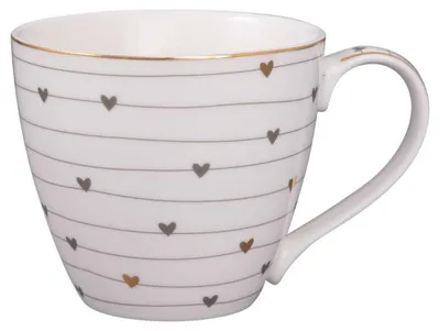 Produktbild von Greengate Grace Tasse grey 0,3l